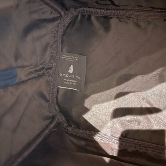 London Fog Westminister Cabin Bag 17 inch - Navy blue - Picture 6 of 8